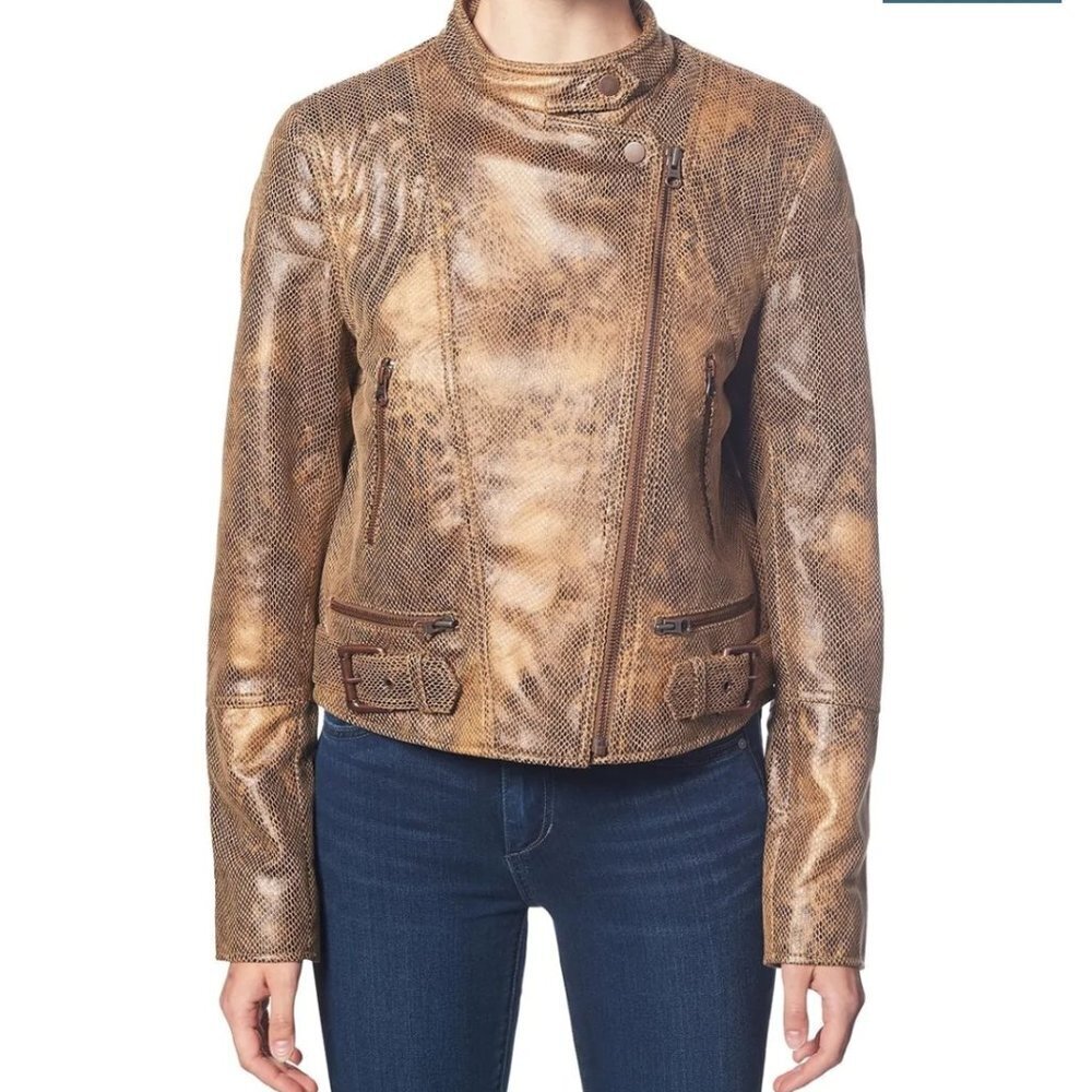 We The Free Vegan Leather Jacket